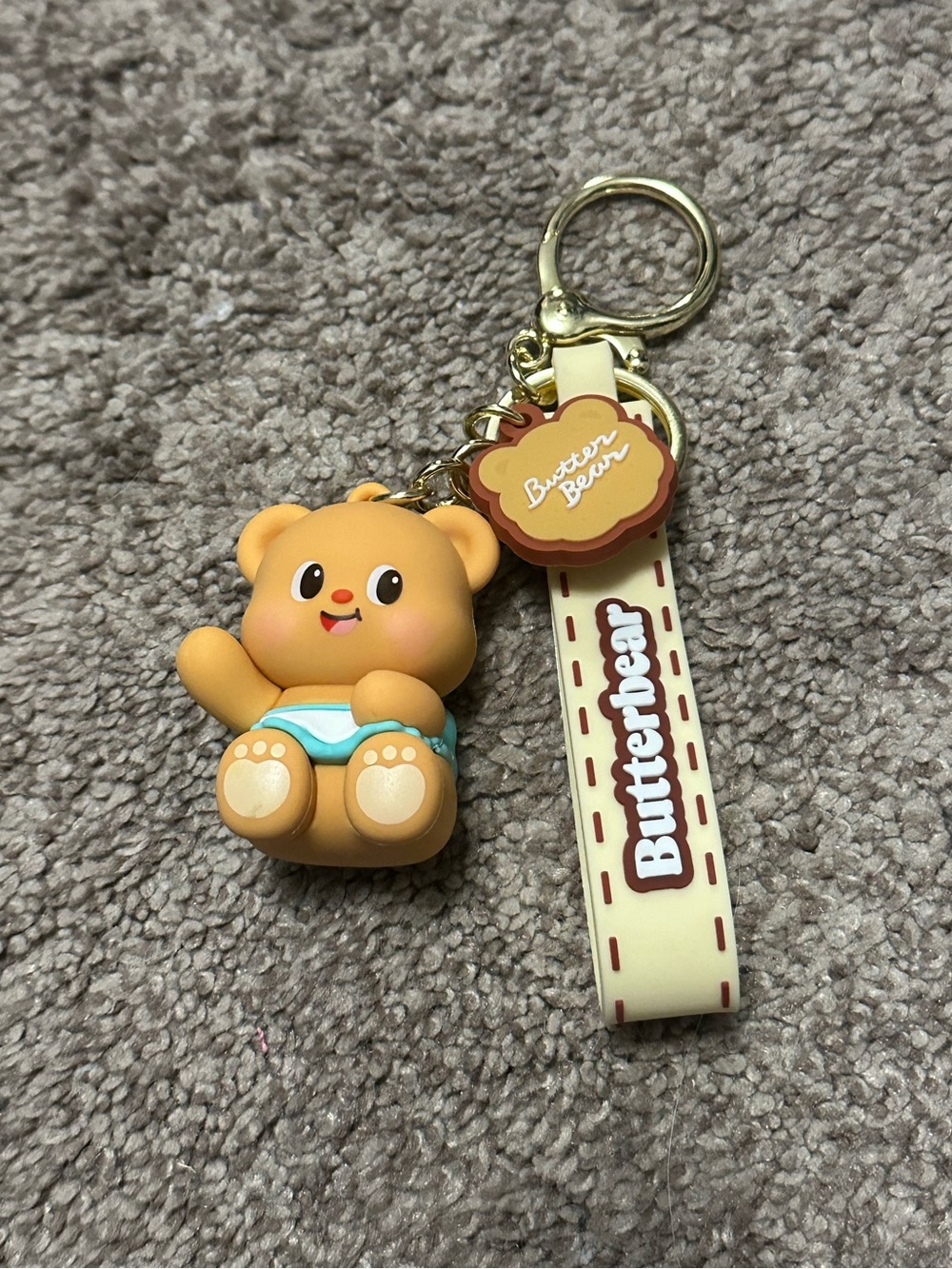 Butterbear Keychain